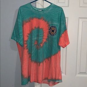 tie dye florida t-shirt